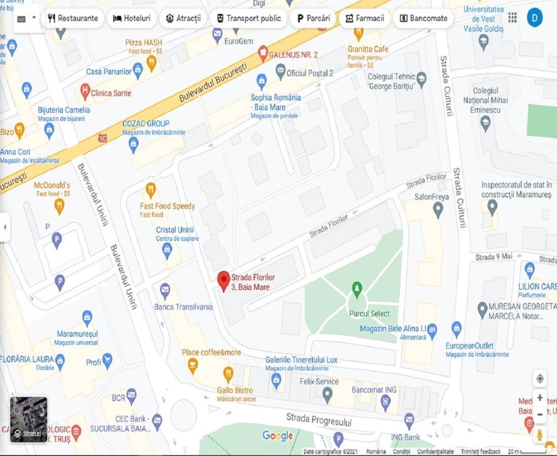 Nice & Relaxing Central Apartment Бая Маре Екстериор снимка